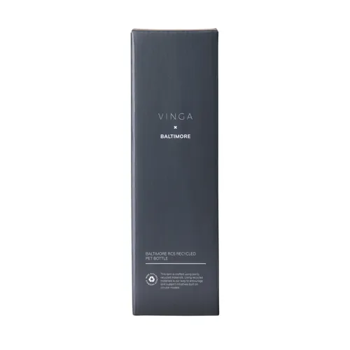 VINGA Baltimore RCS újrahaszn. SS palack, 600 ml Zöld 