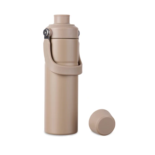 VINGA Baltimore Trek RCS újrahaszn. SS palack, 600 ml Barna 