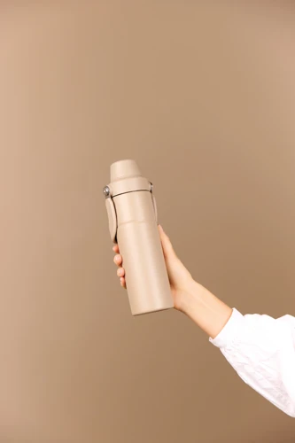 VINGA Baltimore Trek RCS újrahaszn. SS palack, 600 ml Barna 