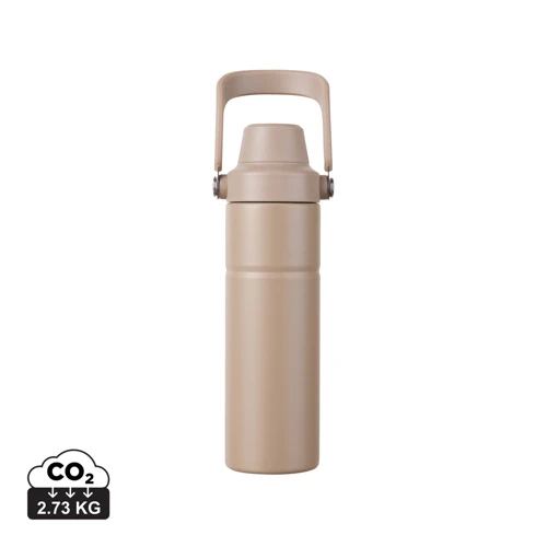 VINGA Baltimore Trek RCS újrahaszn. SS palack, 600 ml Barna 