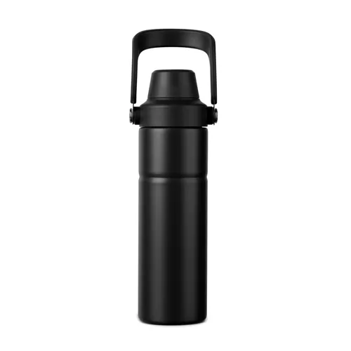 VINGA Baltimore Trek RCS újrahaszn. SS palack, 600 ml Fekete 