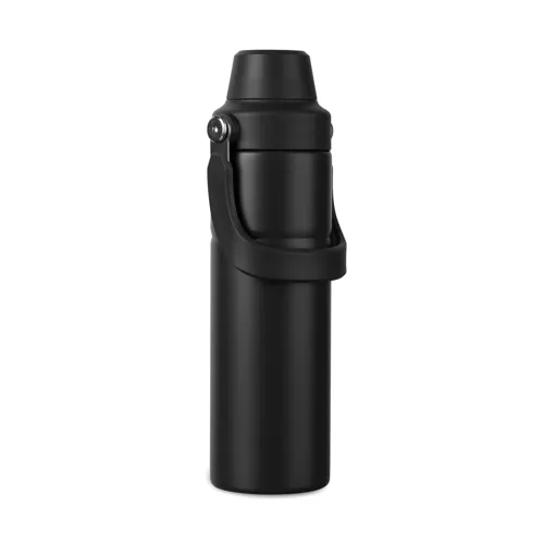 VINGA Baltimore Trek RCS újrahaszn. SS palack, 600 ml Fekete 