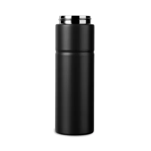 VINGA Baltimore Trek RCS újrahaszn. SS palack, 600 ml Fekete 