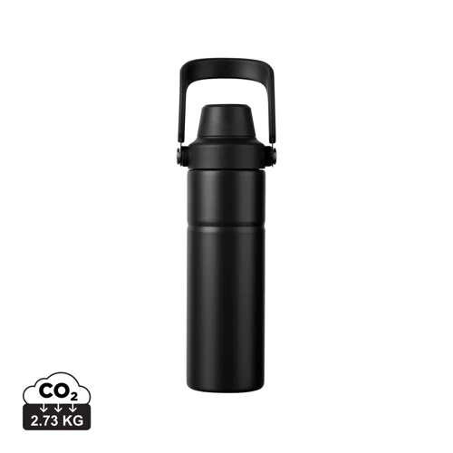 VINGA Baltimore Trek RCS újrahaszn. SS palack, 600 ml Fekete 