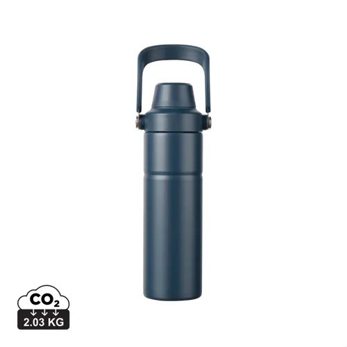 VINGA Baltimore Trek RCS újrahaszn. SS palack, 600 ml Kék 