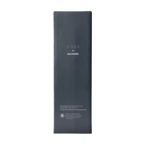 VINGA Baltimore Trek RCS újrahaszn. SS palack, 600 ml Zöld 