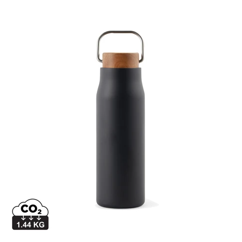 VINGA Ciro RCS újrahasznosított vákuumpalack, 300 ml Fekete 