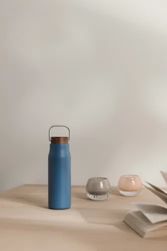 VINGA Ciro RCS újrahasznosított vákuumpalack, 300 ml Kék 