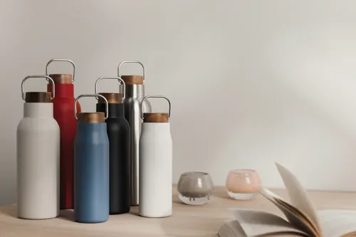 VINGA Ciro RCS újrahasznosított vákuumpalack, 300 ml Kék 