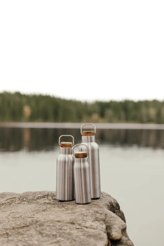 VINGA Ciro RCS újrahasznosított vákuumpalack, 300 ml Szürke 
