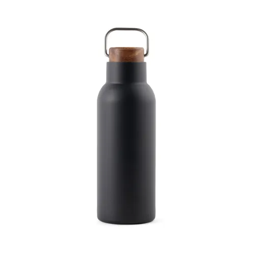 VINGA Ciro RCS újrahasznosított vákuumpalack, 580 ml Fekete 