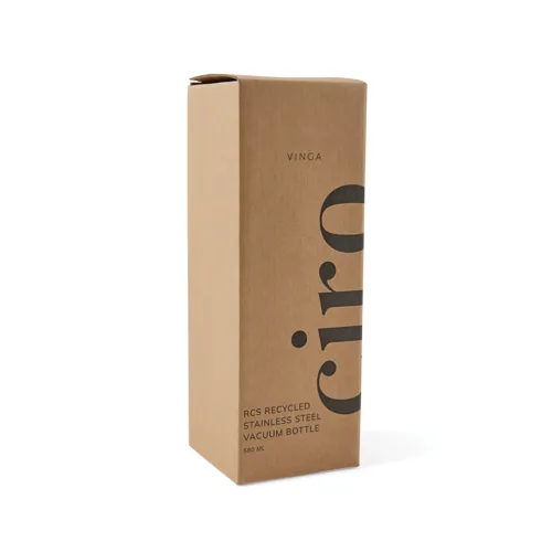 VINGA Ciro RCS újrahasznosított vákuumpalack, 580 ml Kék 