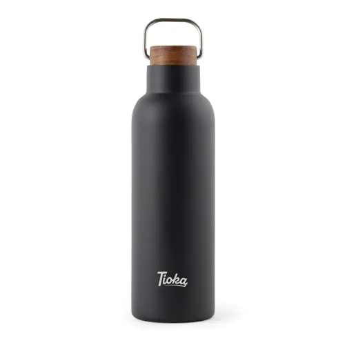 VINGA Ciro RCS újrahasznosított vákuumpalack, 800 ml Fekete 