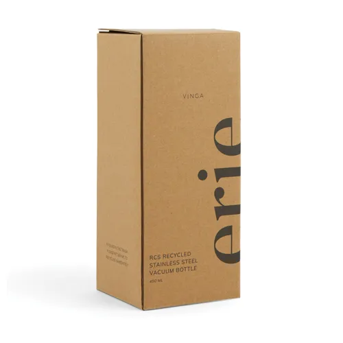 VINGA Erie RCS acél vákuumpalack, 450 ml Kék 