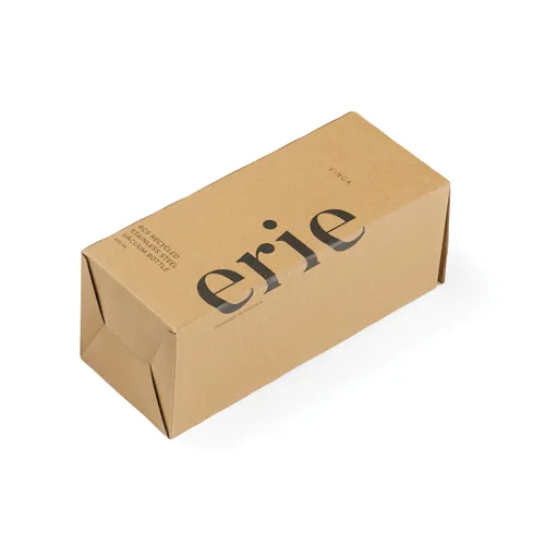 VINGA Erie RCS acél vákuumpalack, 450 ml Szürke 