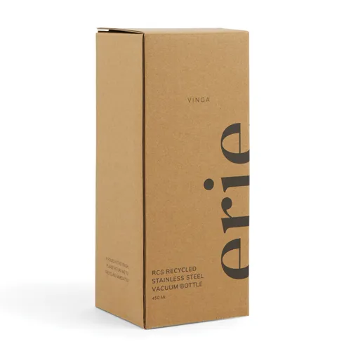 VINGA Erie RCS acél vákuumpalack, 450 ml Szürke 