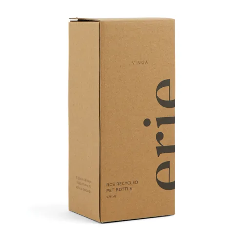 VINGA Erie RCS újrahasznosított PET palack, 575 ml Fehér 