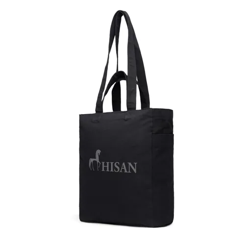 VINGA Hilo AWARE™ újrahaszn. vászon cipzáras táska Fekete 