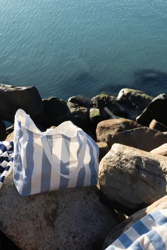 VINGA Lagoa GRS strandtáska Kék 