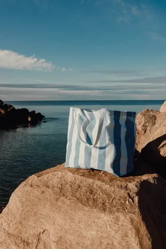 VINGA Lagoa GRS strandtáska Kék 