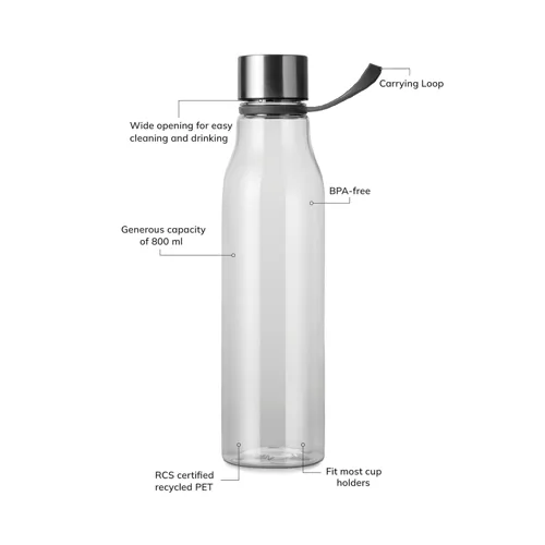 VINGA Lean RCS RPET vizespalack, 800 ml Fehér 