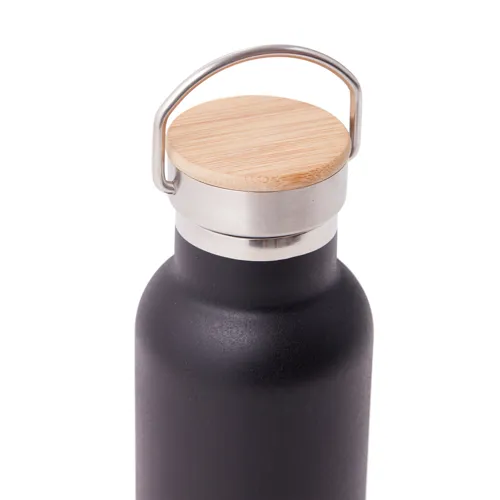 VINGA Miles termosz palack, 500 ml Fekete 