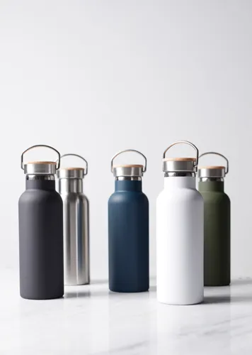 VINGA Miles termosz palack, 500 ml Fekete 