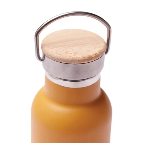 VINGA Miles termosz palack, 500 ml Sárga 
