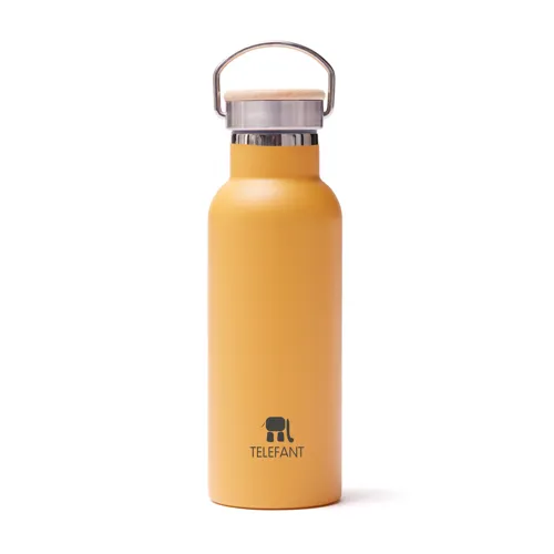 VINGA Miles termosz palack, 500 ml Sárga 