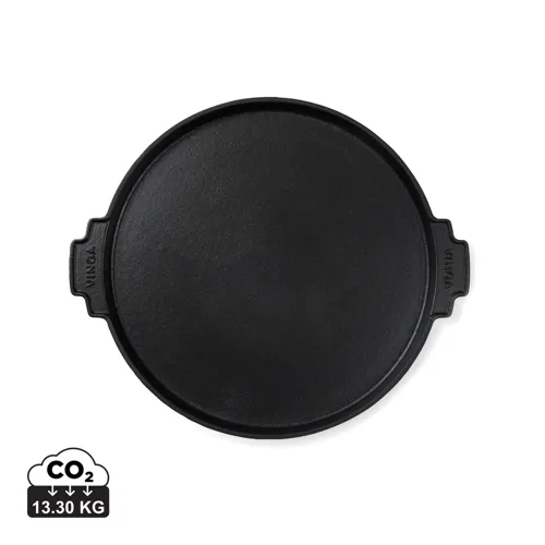 VINGA Monte Ardoise grill lap, 30 cm Fekete 