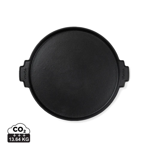 VINGA Monte Ardoise grill lap, 30 cm Fekete 