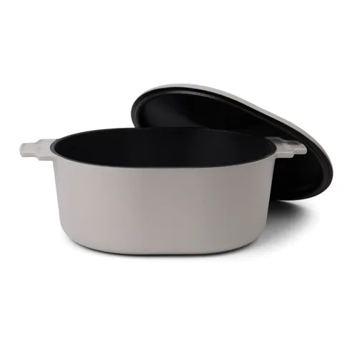 VINGA Monte Heritage cocotte edény, 4 l Szürke 