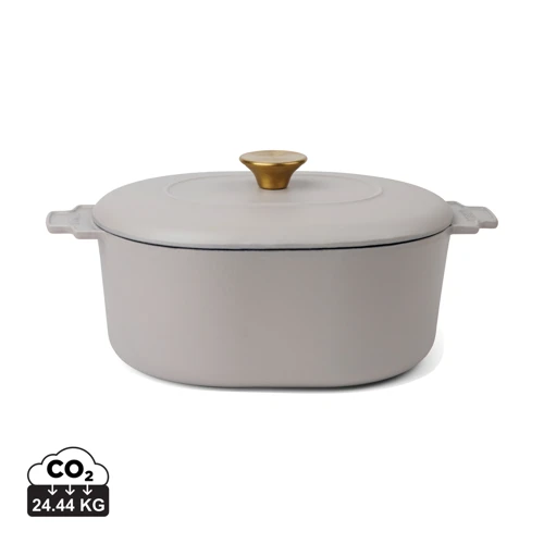 VINGA Monte Heritage cocotte edény, 4 l Szürke 