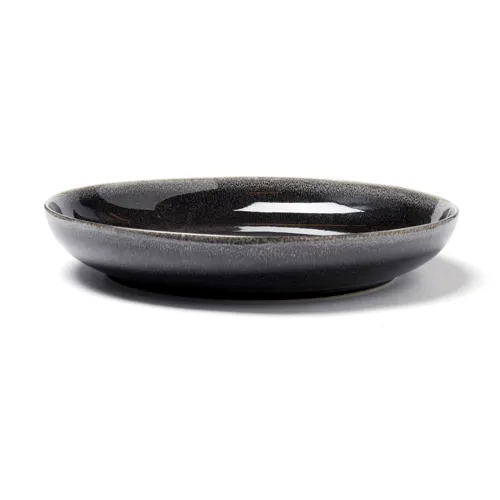 VINGA Nomimono tál, 31 cm Fekete 