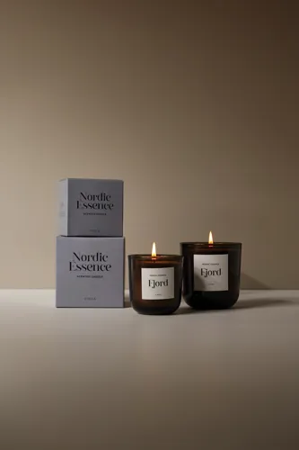 VINGA Nordic Essence illatgyertya, kicsi Kék 