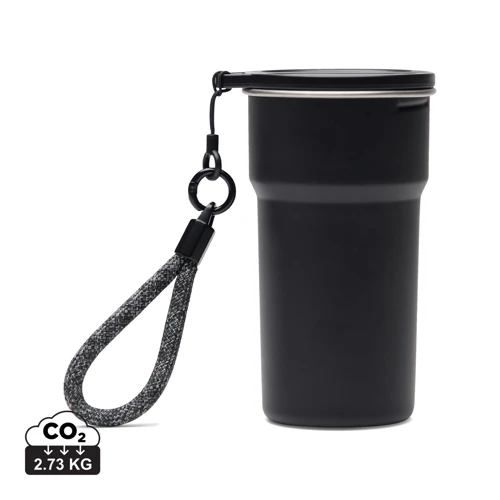 VINGA Parks RCS SS pohár, 4 db, 250 ml Fekete 
