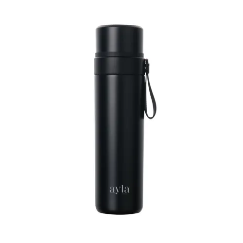 VINGA Tono RCS termosz, 750 ml Fekete 