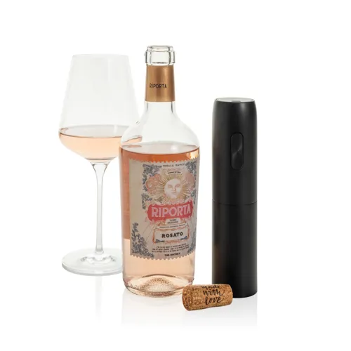 Vino újratölthető elektromos dugóhúzó Fekete 