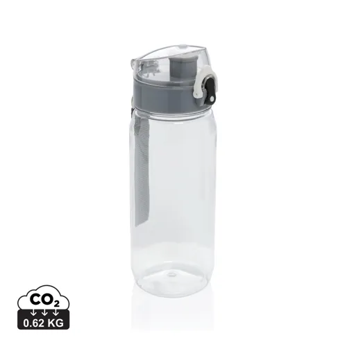Yide RCS újrah.PET szivárgásmentes zárható vizespalack 600ml Fehér 