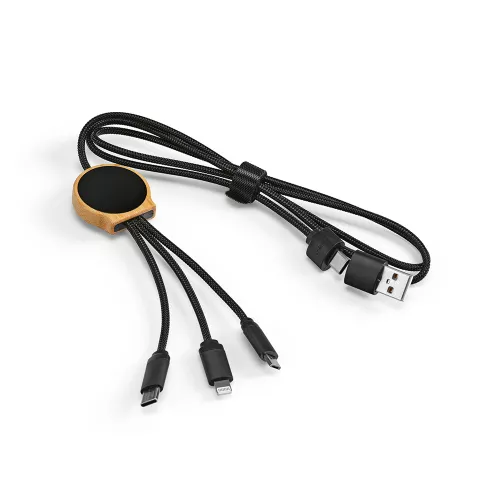 Asimov Cable Fekete 