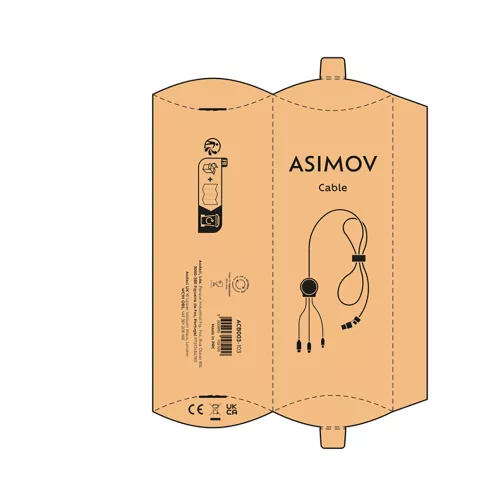 Asimov Cable Fekete 