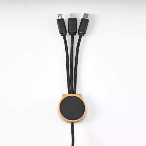 Asimov Cable Fekete 