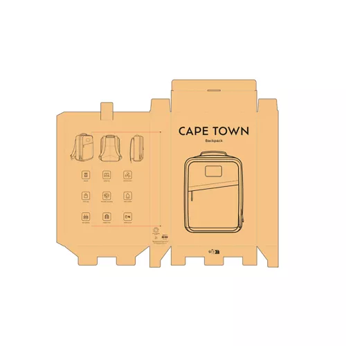 Cape Town Backpack Zöld 