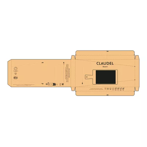 Claudel Board Szürke 