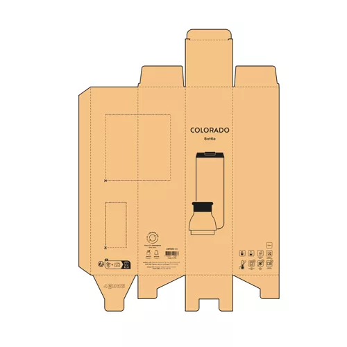 Colorado Bottle Fekete 