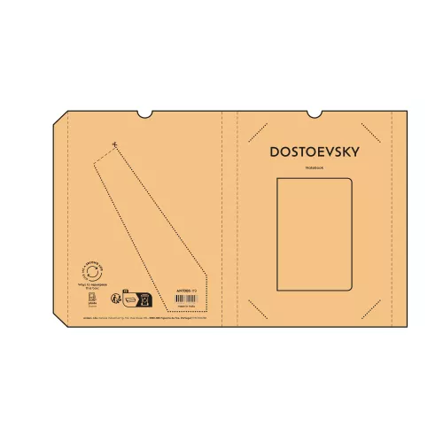 Dostoevsky Notebook Zöld 