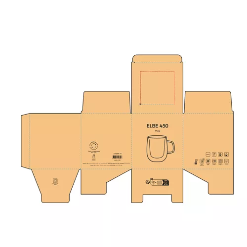 Elbe 450 Mug Atlatszo 
