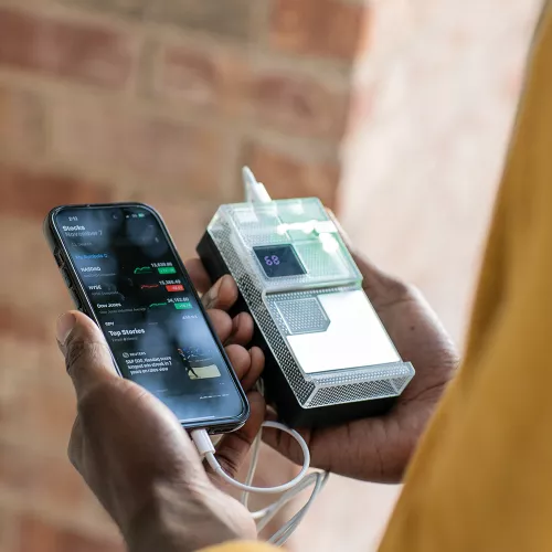 Elexa Powerbank Fekete 