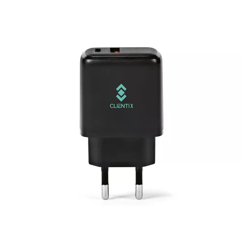 Franklin Wall Charger Fekete 