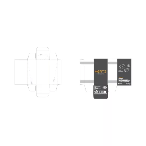 Hertz Powerbank Fekete 